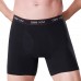 FixtureDisplays®  5PK Men's Soft Cotton Boxer Briefs Fly Front Underwear Mesh Fly Pouch  Size: XXL. Fit for waist size: 35.4